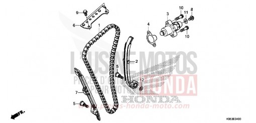 CHAINE A CAMES/TENDEUR CRF250RJ de 2018